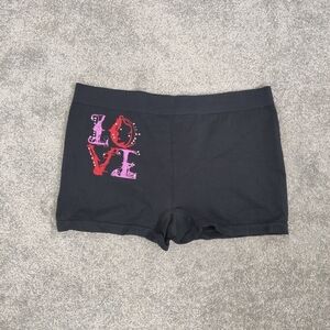 Women's Wynette by Valmont LA Graphic Underwear Size XL Boxer Shorts